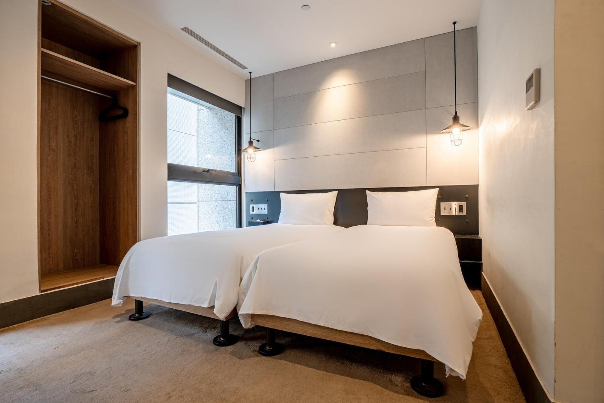 CHECK inn Taipei Songjiang Bagian luar foto