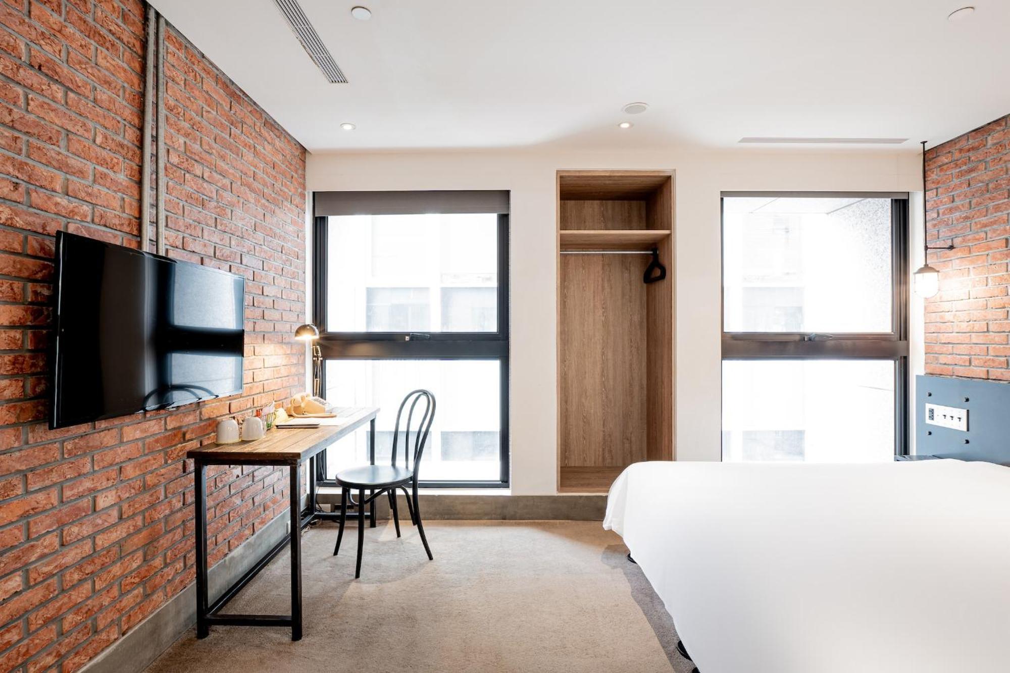 CHECK inn Taipei Songjiang Bagian luar foto